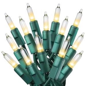 100 Clear Christmas String Lights - 20 ft