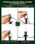 C9 Outdoor Christmas Pathway Lights - 51.4 Ft