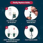 Joiedomi 100 Count Warm White Fairy String Lights