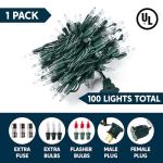 Joiedomi 100 Count Warm White Fairy String Lights