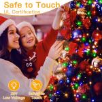 Ollny 198 FT Waterproof 600 LED Christmas Lights