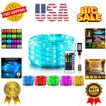 Minetom 33FT Color Changing Rope Lights with Remote