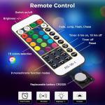 Minetom 33FT Color Changing Rope Lights with Remote