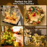 66ft 200 LED Warm White Battery String Lights