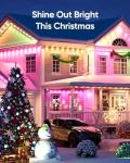 Eufy 100ft Smart Outdoor Christmas Lights with Themes