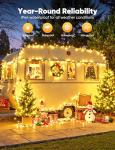 Brightown 200 LED Battery Operated Christmas Lights