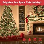 100 Warm White Christmas String Lights - 20 ft