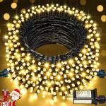 200 LED Warm White Christmas Lights - 66ft