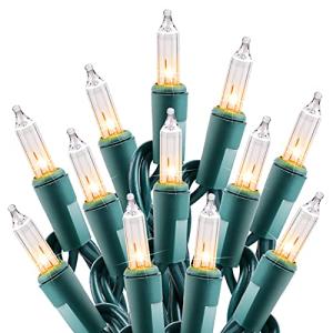 Clear Christmas String Lights 100 Count, 25 Feet