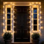 JinBest 100 LED Warm White Christmas Lights 35 FT