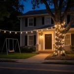 JinBest 100 LED Warm White Christmas Lights 35 FT