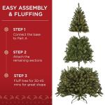 6ft Pre-Lit Christmas Tree with 250 Lights