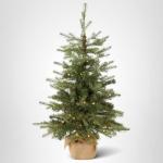 Pre-Lit Mini Christmas Tree with White Lights