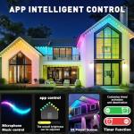 100ft Waterproof RGB Outdoor Christmas Lights