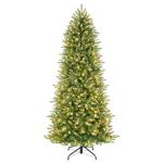 6.5 Foot Pre-Lit Slim Fraser Fir Christmas Tree
