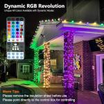 Brizled 66ft Color Changing LED String Lights