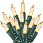 Joiedomi 100 Count Warm White Fairy String Lights