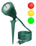 Outdoor LED Spotlight with 3 Lenses for Holidays