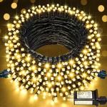 200 LED Warm White Christmas Lights - 66ft