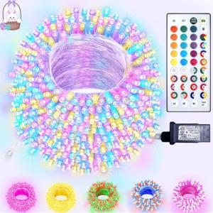200 LED Color Changing String Lights with Remote