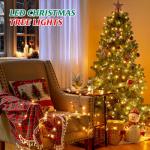 Minetom 39 FT LED Christmas String Lights, 100 Bulbs
