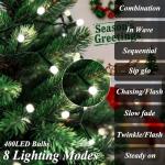 400 LED Christmas Tree String Lights with Remote