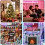 Color Changing 66FT Christmas String Lights with Remote