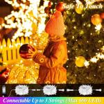 LitHome 66Ft Color Changing LED String Lights