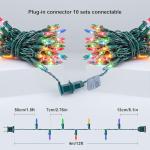 50-Count Multicolor Mini Christmas String Lights