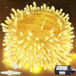 200 LED Connectable Warm White String Lights
