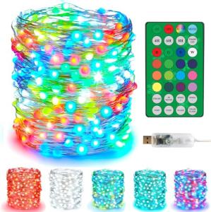 Color Changing 100 LED Fairy String Lights