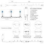 66ft LED Multicolor Christmas Mini String Lights