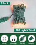 100 Count Clear Mini Christmas String Lights