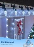 C9 LED Outdoor Christmas Lights - 68 Feet