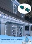 C9 LED Outdoor Christmas Lights - 68 Feet