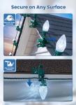 C9 LED Outdoor Christmas Lights - 68 Feet