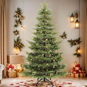 6.5ft Aspen Fir Christmas Tree with 500 Lights