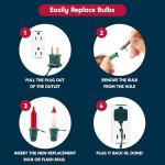 Joiedomi 100-Count Multicolor Christmas String Lights