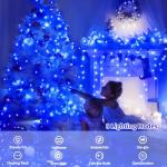 1000 LED Outdoor Christmas Lights - Waterproof, 8 Modes