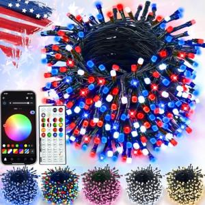 YIQU Smart Color Changing 200 LED Christmas Lights