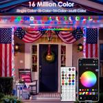 YIQU Smart Color Changing 200 LED Christmas Lights