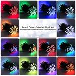 Color Changing Christmas Lights with Remote, 33ft
