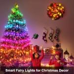 Color Changing Smart Fairy Lights 66Ft 2 Pack
