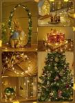 Battery Operated Fairy Lights with Remote - 33Ft
