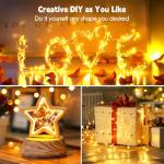 33Ft Waterproof Fairy Lights with 100 LEDs