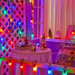 Brightown Multicolor C9 LED Christmas Bulbs, 25 Pack