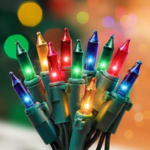 Hopolon 13ft Multicolor Christmas Lights - 2 Pack