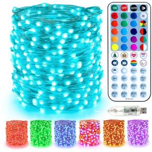 BrizLabs 33ft Color Changing LED Fairy Lights