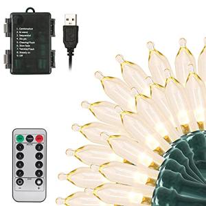 33ft Battery Operated LED Christmas String Lights