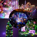 33ft Twinkle Star Multicolor Fairy Lights with Remote
